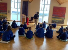 Primary 7 visit Lough Derg